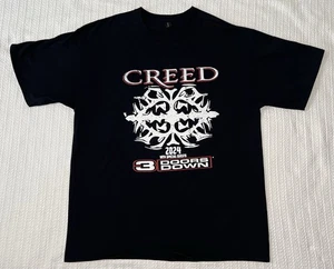 Creed 3 Doors Down 2024 Official Tour TShirt XL 24” X 31” Merch Graphic - Bild 1 von 6