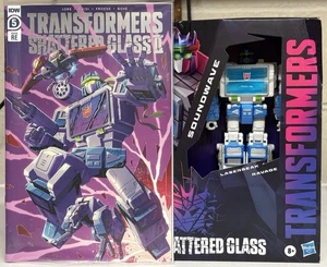 Transformers Hasbro Pulse Exclusive Shattered Glass Voyager Class Soundwave MISB - Picture 1 of 8