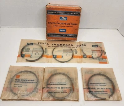 NOS 03-3902-00 Piston Rings 376543-1 Beetle VW 77MM Teves Thompson 111198157 - Image 1 of 4