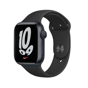 Apple Watch Series 7 GPS 41 mm Aluminium Mitternacht + Sportarmband Midnight - Bild 1 von 3
