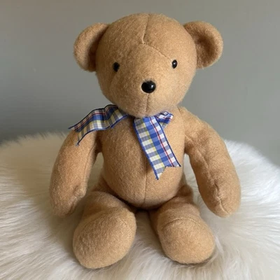 Vintage North American Bear Co Baby Bare Bears 12” Plush Teddy Brown Tan 1984 - Image 1 of 4