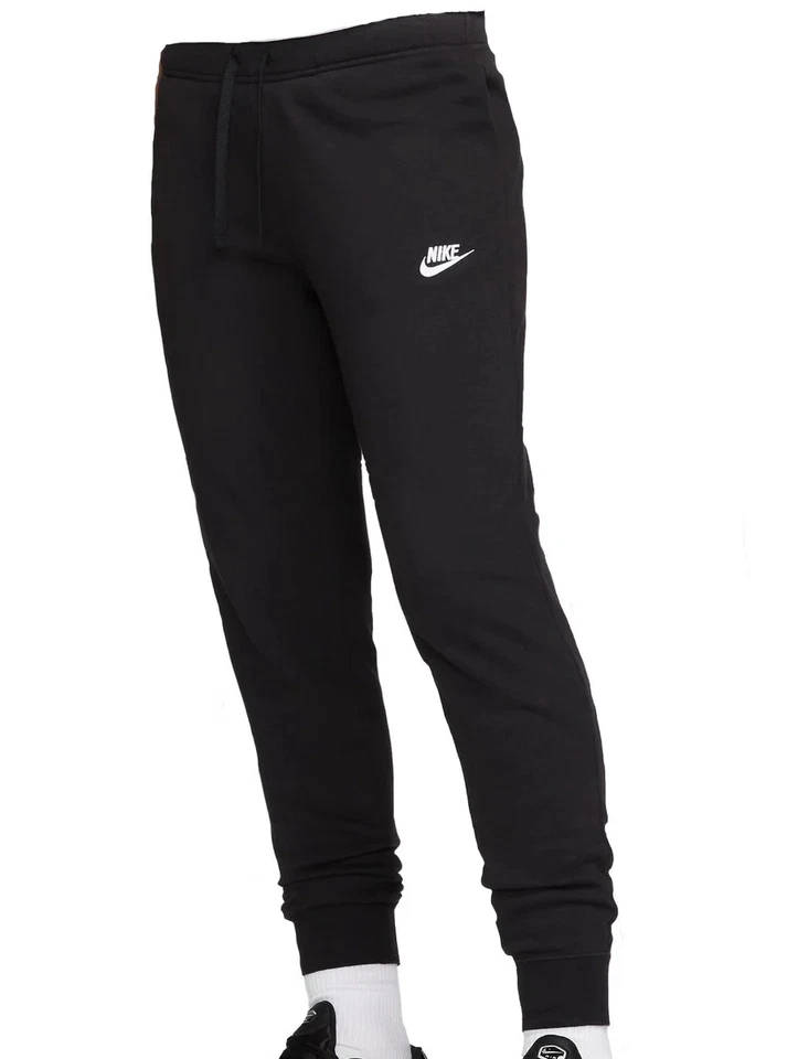 Nike Women's Club Fleece Mid-Rise Joggers BLACK S - Image 1 of 1