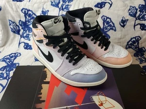 Size 10.5 - Air Jordan 1 Retro Og High Skyline W Original Box - Read! Great X - Picture 1 of 17