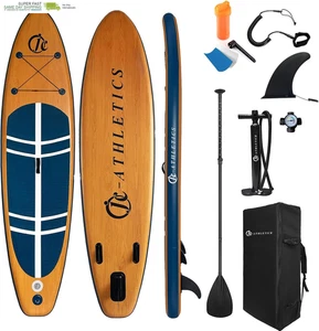 Inflatable Stand up Paddle Board (6 Inches Thick), ISUP Package W/Premium SUP Ac - Picture 1 of 7