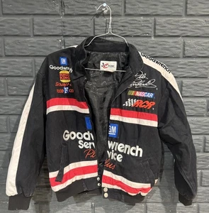 Vintage Dale Earnhardt Goodwrench NASCAR Jacke Herren L Chase Größe lesen - Bild 1 von 15