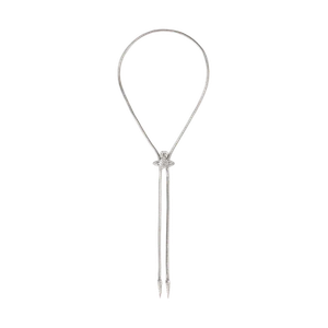 Vivienne Westwood Bolo Tie Platinum White Crystal - Picture 1 of 1