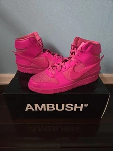 Dunk High Ambush Active Fuchsia Men's Size 12 CU7544-600 Brand New - Picture 1 of 10
