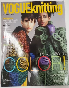 VOGUE KNITTING MAGAZINE Winter 2007/2008 Patterns Jackets Shawls Lace Sweater - Picture 1 of 7