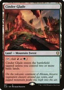 MTG Cinder Glade  - Commander Legends: Battle for Baldur's Gate #887 - Picture 1 of 1