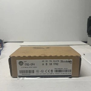 Allen-Bradley Cat 1762-OF4, 4 Ch Analog Output Module, Micrologix 1200 - Picture 1 of 5