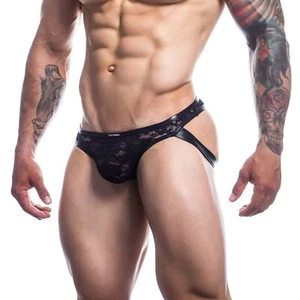 Cut4Men L4CE Hybrid Jockstrap 04 Herren Unterwäsche Micro Slip durchsichtig Spitze sexy - Bild 1 von 7