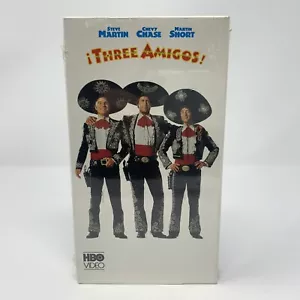 Three Amigos VHS New Sealed HBO VIdeo 1986 Orion Sealed - Foto 1 di 5