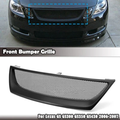 Front Bumper Grill Grille For Lexus GS GS300 GS350 GS430 4-Door 2006-2007 CA - Изображение 1 из 4