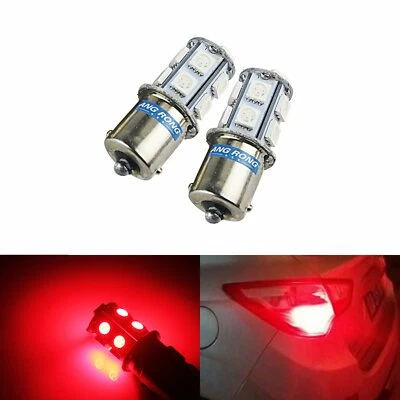 2 Stk Rot 12V 1156 BA15S Birne Auto Rücklicht Signallicht Bremslicht Lampen Neu - Bild 1 von 4