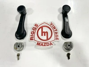 Manivela ventana bobinadoras con centro negro Mazda Rx3 Rx2 616 808 - Imagen 1 de 3