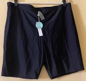 New Women's Plus Size 5XL Beautikini  Swim Shorts High Waist Bathing Suit Bottom - Picture 1 of 12