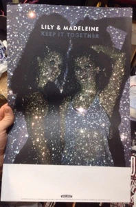 Lily & Madeleine Keep It Together Tour Promo Poster Orig Tube Versand - Bild 1 von 1