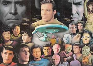 Juego de tarjetas de inserción de frontera final ""Quotable"" Star Trek TOS Space The Final Frontier ST1 - ST9 - Imagen 1 de 2