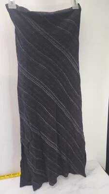 Vestido midi ceñido al cuerpo Charlotte Russe vintage años 90 Y2K para mujer pequeño negro D26 Foto 1 de 4