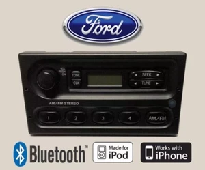 ✅98-FORD CROWN VICTORIA AMFM UPGRADED BLUETOOTH OEM RADIO 7C2T-19B131-AA - Picture 1 of 3