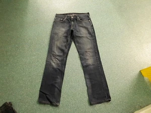 Levi's L531 Straight Jeans Waist 32" Leg 34" Faded Dark Blue Mens Jeans - Picture 1 of 5