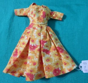Yellow & Red Floral Dress for 11" teen fashion & BJD dolls TSY78 - Picture 1 of 7