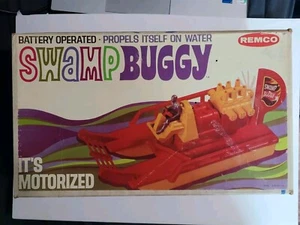 Vintage 1966 Remco Battery Operated Motorized Swamp Buggy EMPTY BOX ONLY Bx - Picture 1 of 11