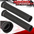 For Mitsubishi 1200° Thermal Spark Plug Wire Heat Shield Sleeve Engine Set Black