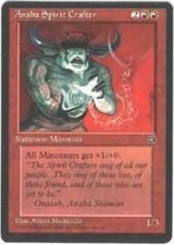 WOTC MtG Homelands Anaba Spirit Crafter (R) EX