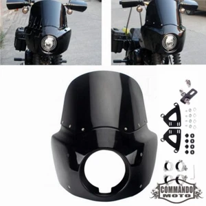 For Harley Street Bob FXBB FXBBS 2018-2024 Headlight Fairing Windshield Kit - Picture 1 of 7