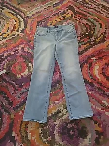 NYDJ Not Your Daughters Marilyn Jeans Womens 12 Marilyn Straight Easley Blue - Picture 1 of 7