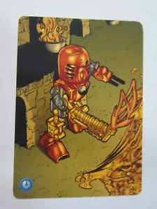 TAHU BIONICLE QUEST FOR THE MASKS CARD 108 FULL ART NEVER PLAYED NM - Picture 1 of 2