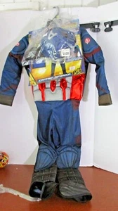 RUBÍES~Disfraz de Halloween CAPITÁN AMÉRICA PECHO MUSCULOSO Marvel Avengers~Pequeño~NUEVO CON ETIQUETAS - Imagen 1 de 6