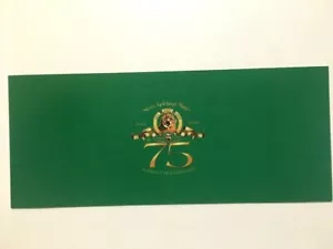 MGM Studios Weihnachtsgrußkarte + Promo-Briefe Executive signiert 75 Jahre 1999 - Bild 1 von 12