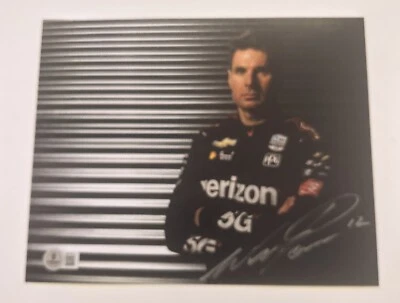 Foto autografiada firmada por Will Power 8X10 certificado de autenticidad Bas Beckett #BP73177 Foto 1 de 3