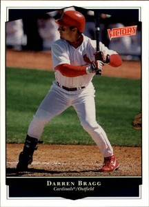 1999 Upper Deck Victory St. Louis Cardinals Baseball Card #332 Darren Bragg
