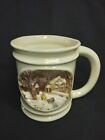 Currier And Ives Coffee Mug Hand Painted