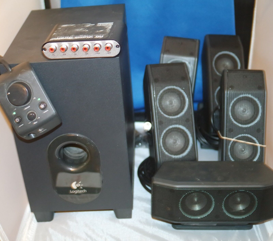 Logitech 5.1 Channel Computer Speakers for sale | eBay