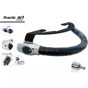 Anti-theft Handlebar ARTAGO Practicart Aprilia Sportcity-125-300- (09) -1504ART - Picture 1 of 3