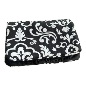 Thirty One schwarz Pariser bedruckt Schmuck oder Kosmetik Reise Beutel Tasche - Bild 1 von 5