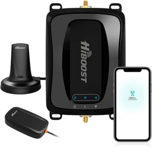 HiBoost Amplificateur de signal de cellule de voyage pour voiture/camion, tous les transporteurs du Canada | Hi Boost - Photo 1 sur 7