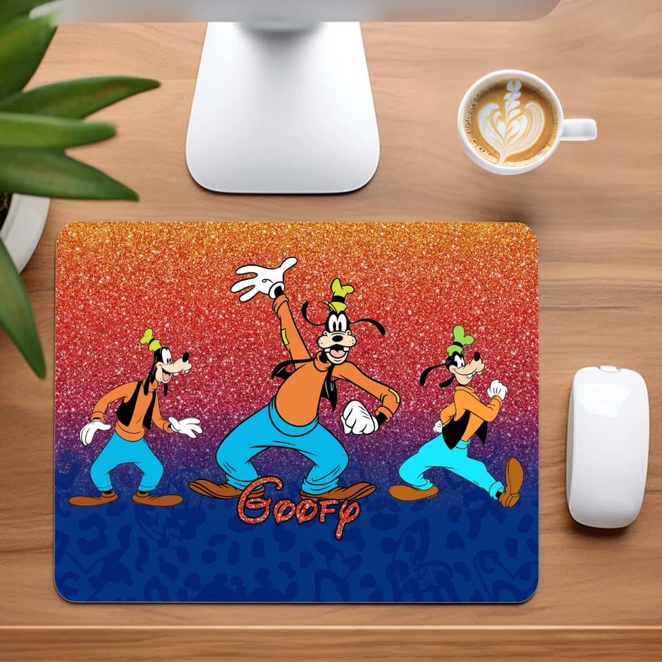 Goofy Custom Non-Slip Neoprene Mouse Pad Home Office - Image 1 of 1