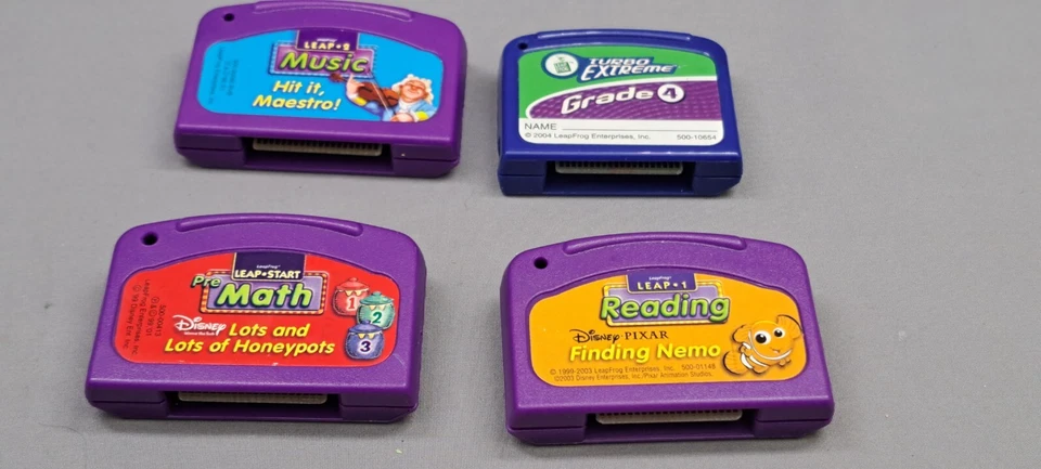 Leap Pad Leap Frog Finding Nemo- Pre Math Lots and lots of Honeypots- Music - Image 1 of 4