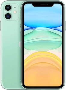 Apple iPhone 11 - fabrycznie odblokowany - 64GB - zielony - klasa B - Zdjęcie 1 z 3