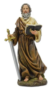 12" Inch St. Paul Statue Imagen San Pablo Apostol Estatua Religious Gift Decor - Picture 1 of 1