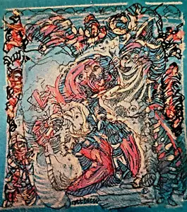 Surrealist, Impressionist, pastel drawing -Reunion In The Woods - Picture 1 of 1