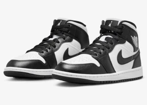 Nike Air Jordan 1 Mid "Panda" DV0991-101 Women´s Size EU-44 US-11.5 UK-9 - Foto 1 di 6