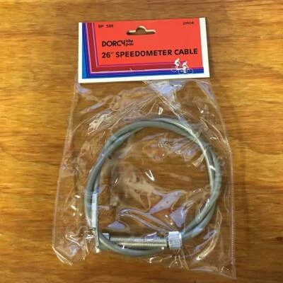 BICYCLE SPEEDOMETER CABLE 26" VINTAGE DORCY BIKE PALS NOS BP S86