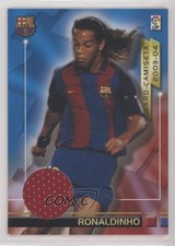 2003-04 Panini Megafichas La Liga Card-Camiseta /400 Ronaldinho #CC3 Rookie RC