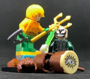 AQUAMAN + LEGO Super Heroes ©  MINIFIGURE VENIMISED DOC OCK GENUINE - Imagen 1 de 6